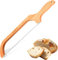 Wooden Bread Bow Knife | Bread Slicer for Homemade Bread | Sourdough Bread knife with Bow Design, Stainless Steel Serrated bread Saw, Bread cutter bread slicer for homemade bread Uniform Cuts