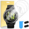 Suoman 6+2 Piezas Protector de Pantalla para Garmin Vivoactive 5 Película Protectora*6&Tapón Antipolvo*2 Superficie Suave TPU Anti-Scratch Resistente a los Arañazos, Sin Burbujas, HD Transparente
