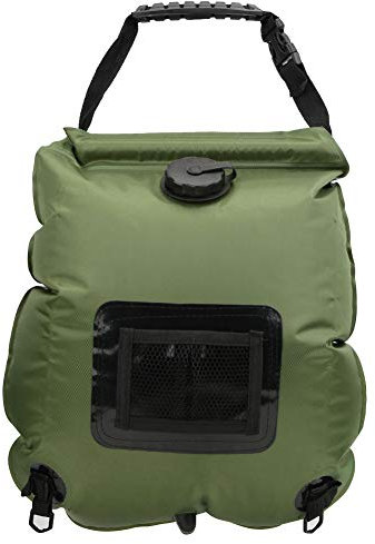 XIASABA Campingheizung Solardusche Sonnendusche 31. 0×13. 0×6. Outdoor Tragbare 20L Solar Heizung Warmwasser Dusche Tasche Für Camping Wandern Strand Reisen Solar Dusche Tasche