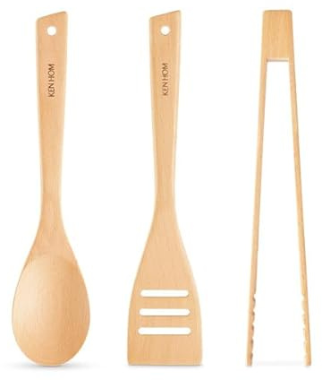 Excellence Beech Cooking Tools, Set of 3