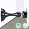Magnetic Door Stoppers, Self Adhesive Floor Door Stop Door Catch with Concealed Screw, Wall Protector Door Stops for Internal Doors (Black, 1Pack)