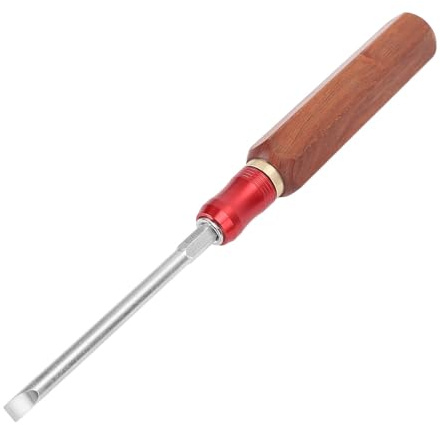 Jeu de Tournevis à Manche en Bois à Fente PH, Manche en Bois de Rose en Acier Cr V, Kit D'outils Ménagers à Changement Rapide pour le Travail du Bois, le Travail des Métaux, les