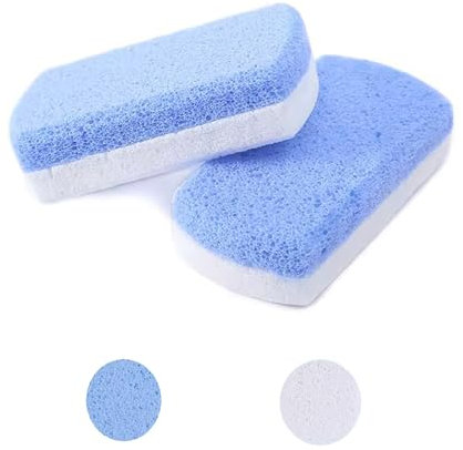 2 Pièce Pierres de Pédicure,Pierre Ponce Pied,pour Soins des Pieds,Ponce Double Face Pierres de Pédicure pour Enlever Les Callosités, la Peau Morte, et les Durillons