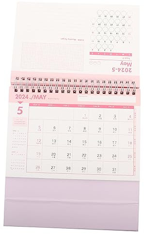 Zarter Kleiner Kalender Filigraner Standkalender Kleine Tischkalender