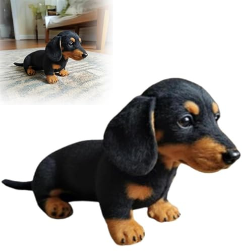 Generisch Dackel Kuscheltier, Dackel Stofftier Plüschtier Emotionale Heilung Auf Anfrage, Kuscheltier Hund, Plüsch-Hund, Haustier - Plüschtier, Stress Lindert Fühlt Sich (A)