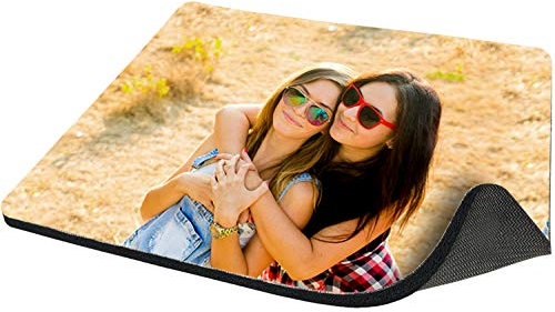 selfiemania-Tapis de Souris Personnalisable avec Une Photo-Cadeau d'anniversaire, Saint Valentin