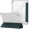 VAGHVEO Custodia per iPad Air (3rd Gen) 10.5 2019/Pro 10,5 Pollici 2017 Cover, Flessibile TPU Trasparente Cover Retro, Leggero Supporto Auto Svegliati/Sonno Case Antiurto Resistente, Verde Scuro