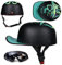 CHLXI Rétro Casque Moto Jet Homme Femme Casque Moto Ouvert Casque Demi-Coque ECE Homologué Casquette de Baseball Adulte Casque Bol(Color:C,Size:M=55-56CM)