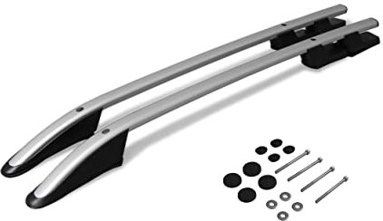 Chromemaster | Dachreling Dachträger | Kompatibel mit VW Amarok 2010- ; Zur Befestigung der Dachgepäckträger, Dachboxen oder Dachfahrradträger | Robuste Konstruktion aus Aluminium | TÜV