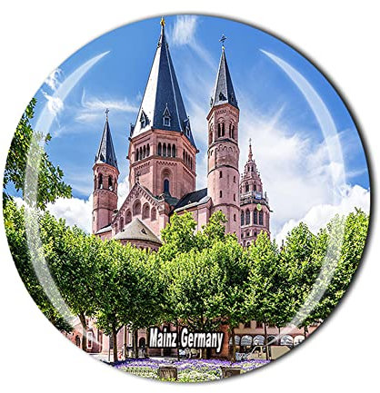 Mainz Germany Kühlschrankmagnet Touristen Souvenir Geschenk Kühlschrank Kristall Magnet Sticker Kollektion