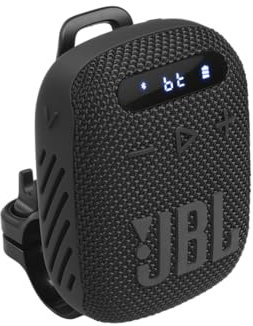JBL Wind 3 FM Altavoz de manubrio Bluetooth, Negro