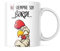 Tazas graciosas con frase Tazas originales para regalar Regalos originales para hombre y mujer Caja regalo con chuches cumpleaños Amigo invisible (No soy borde)