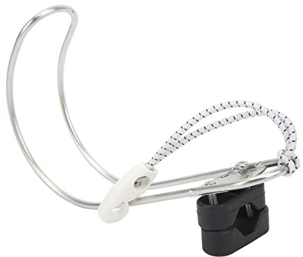 Staffa a Ferro di Cavallo Durevole per Barche, Supporto per Anelli di Salvataggio Nautici in Acciaio Inossidabile Lucidato Squisito per Salvagente Marino