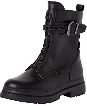 Tamaris Damen Stiefeletten Schwarz, Schuhgröße:EUR 39