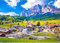HUADADA Jigsaw Puzzles 1000 Pieces for Adults jigsaw puzzles for adults 1000 Piece Puzzle Educational Games,Beautiful Alpine Cortina D 'Ampezzo Scenery