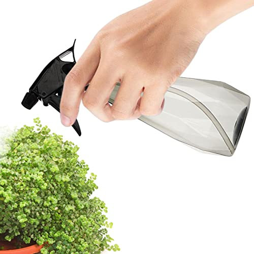 JINGAN agua Monsieur - Botella spray vacía contenedor recargable, pequeñas regaderas interiores 500 ml para grasas y flores, regaderas jardín