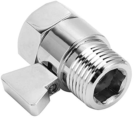 VIFERR Duschkopfventil G1/2 Messing Duschkopf Shut-Off Ventil Eckventil Wasserstopper Dusche für Duschkopf, Handbrause, Brausearm