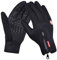 Thermo Alpin, Freezer Thermo-Handschuhe für Herren, warm, Touchscreen, wasserdicht, für den Winter (A0001-BK, L)