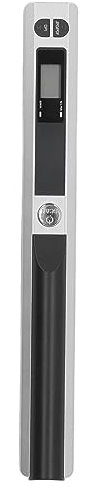 Scanner Portable, Scanner Portable pour Photo A4, Documents, Photos, Reçus, Livres, Format PDF JPG, 900 DPI, Numérisation Professionnelle Portable, Scanners de Documents (Silver)