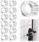 12er Set Transparente Türklinkenpuffer – Universal Gummipuffer für Türgriffe