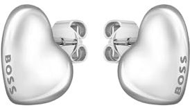 BOSS Jewelry Steckerohrringe aus Edelstahl für Damen Kollektion HONEY in Herzform - 1580563