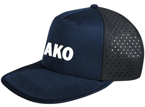 JAKO Unisex Kappe Cap Function 1281 Marine/Schwarz Senior