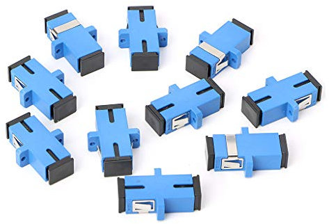 PEILINZE 10 Stück UPC Glasfaser Adapter Glasfaser Flansch UPC Stecker