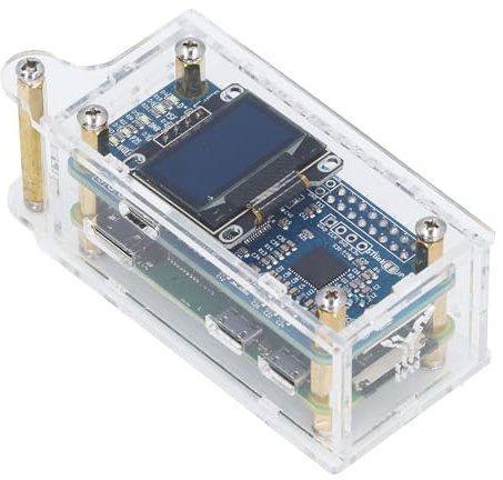 MMDVM Hotspot, D Star YSF P25 NXDN POCSAG Digitales Sprachmodem mit 0,96-Zoll-Bildschirm für RasPi W, Modem