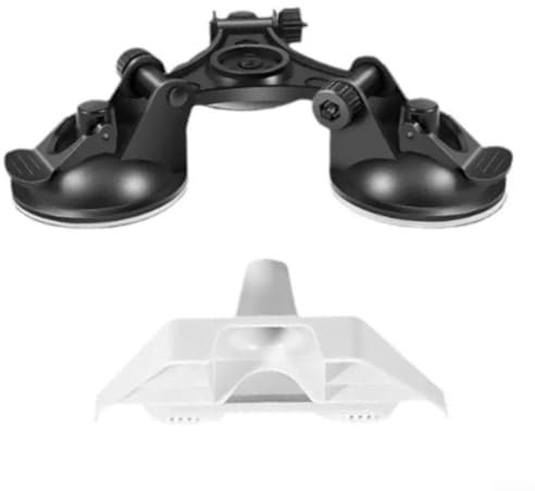 GLFLOW Suction Cup Mount Bracket Compatible With For StarLink Mini Antenna Wall Window Roof Installation Adjustable Angle Base