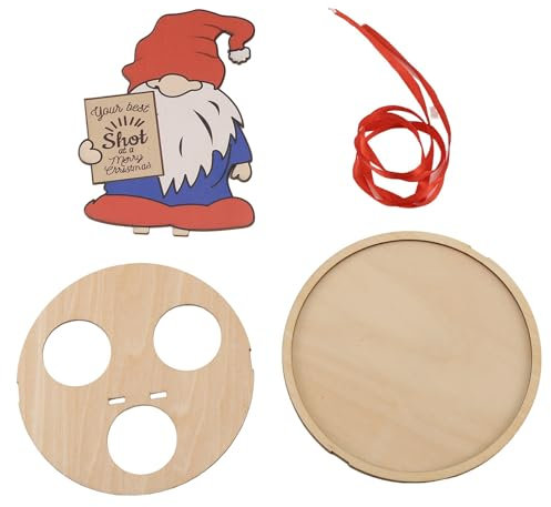 Jrudjsnhhty Christmas Mini Wine Bottle Holder Santa Lovely Liquor Bottle Stand Festival Theme for Xmas Partys Decorations