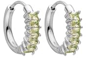 Purelei Cuore Green Ohrringe – wasserfest | Ohrstecker mit grünen Zirkonias | Edelstahl & 14K/18K Vergoldung | Symbol für Glück, Harmonie & positive Energie