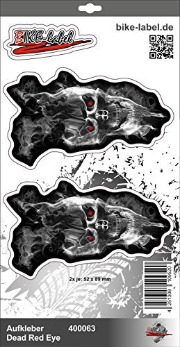 BIKE-label Auto Aufkleber Dead Sticker für Motorrad Handy Laptop 400063