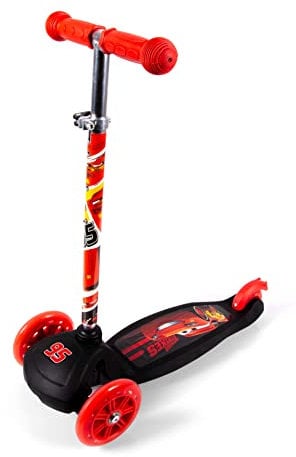 Disney 9914 Cars DREI-Rad-Scooter, Mehrfarbig, 2-5 Jahre