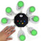 Trebisky Quiz-Antwort-Spiel Buzzer Eigenständiges System mit LED-Lichttasten 8-Spieler 3-Fuß-Kabel (System 2. Gen)