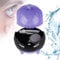 Portable Automatic Contact Lens Ball Mask Washer Cleansing Lenses Cleaner Lens Case, USB Charge(Purple)