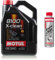 5L Motul 8100 X-clean 5W-40 Motoröl + Engine Clean 300 ml Additiv