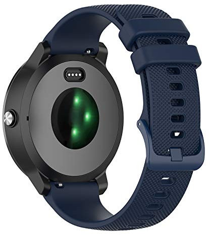 Tosenpo - Cinturino Garmin Vivoactive 3 / Vivoactive 3 Music/Forerunner 245/645 Music (Blu)