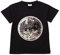 T-Shirt aus Baumwolle für Jungen und Mädchen mit kurzen Ärmeln und magischen Pailletten, 3 – 8 Jahre, Schwarz , 140 cm