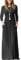 GRECERELLE Women's Casual Maxi Dress Long Sleeve Long Dresses with Pockets and Sleeves for Ladies (Black, XL)