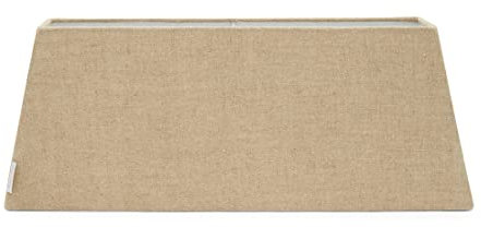 Riviera Maison - Amsterdam Rectangular Lampshade15x60 - Lampenschirm Stehlampe - Handgemacht - Leinen - Flachs