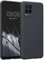 kwmobile Carcasa Compatible con Realme 8/8 Pro Funda - Bordes elevados anticaídas - Case de TPU y Silicona con Interior de Microfibra - Negro Mate