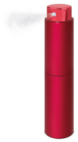 DISOK - Lote 30 Pulverizadores Retráctiles de Metal Lacado, surtido en colores. Regalos y detalles para perfumerías, peluquerías, centro cosmética, bodas, fiestas.