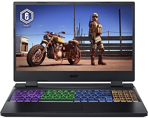 Acer Nitro 5 AN515-58-56CH 15.6 Full HD 144Hz Gaming Notebook Computer, Intel Core i5-12500H 2.5GHz, 16GB RAM, 512GB SSD, NVIDIA GeForce RTX 4050 6GB, Windows 11 Home, Obsidian Black