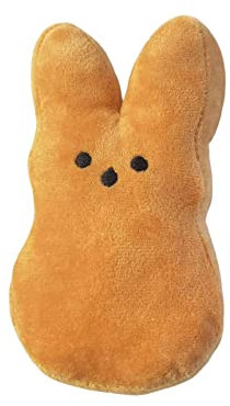 Baoblaze 5,91 Zoll Osterhase Plüsch Osterhase Stofftier für Kinder Mädchen Raumdekoration, Orange