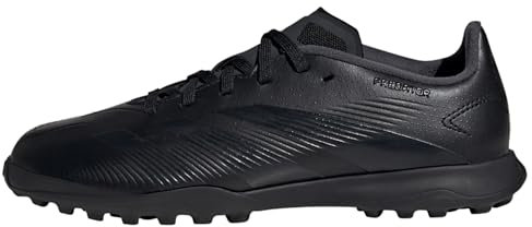 adidas Predator 24 League Turf Boots Football, Core Black/Carbon/Core Black, 10 UK Child