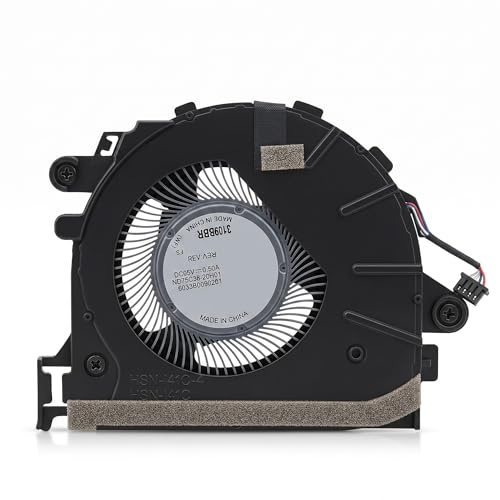 Ventilador de Refrigeración de CPU de Repuesto, Enfriador Interno de CPU de 4 Pines para EliteBook 14 Pulgadas 835 G7 840 G7 845, HSN I36C 4, HSN I36C, HSN I37C 4, para ZBOOK