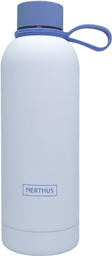NERTHUS FIH 1268 Botella Doble Pared Urban Series 500 ml Azul