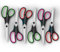 LUMOUS ROLA 12 PCS of Kitchen Scissors 8 Bonded Scissors Pack of Multipurpose Scissors with Sharp Comfort-Grip Handles Sturdy and Sharp for School Home Office Art Craft Sewing Tailor (Pack of 12)