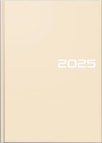 BRUNNEN Buchkalender Mod. 795 2025 | A5, Papier, sand