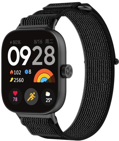 Disscool Compatible con correas de reloj Redmi Watch 4/Xiaomi Band 8 Pro, correa de repuesto de silicona de liberación rápida con accesorios de reloj inteligente de liberación rápida (negro),